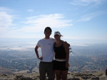 Stan and Suzie at the top of the peak