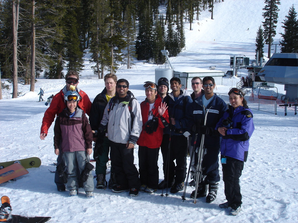 The group (on Thursday). From L-R:
Paul, Jill, Mike, Rushabh, Vincent, me, Nirav, Mark, Adil and Keomi