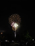Warrenville fireworks, near the finale