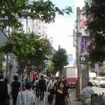 On the street in Shinjuku