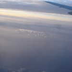 Some shots of the sky over the pacific, on my flight back to SFO.