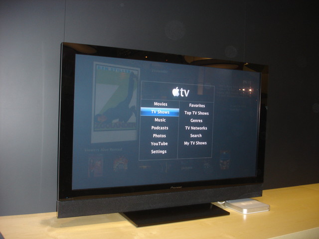 The Apple TV 2.0 UI