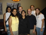 L-R: Kalpana, Pratima, me, Anjali, Kevin, Chris, and Tanya