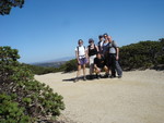 A slanty picture. From L-R: Sonya, Morgan, Mike, me, Sheila, and Kevin