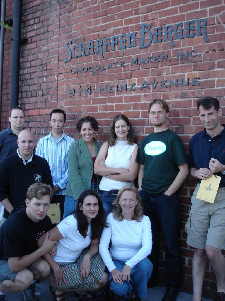 From the left, clockwise: me, Koji, Sonya, Fauna, Robert, Martin, Betsy, Sheila, Mike, and Kevin