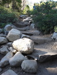 The Horsetail Falls trail, a hike near South Lake Tahoe