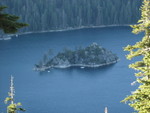 Fannette Island, in Emerald Bay