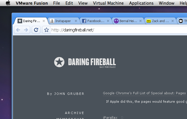 Daring Fireball is gay for macs