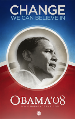 Barack Obama '08 poster