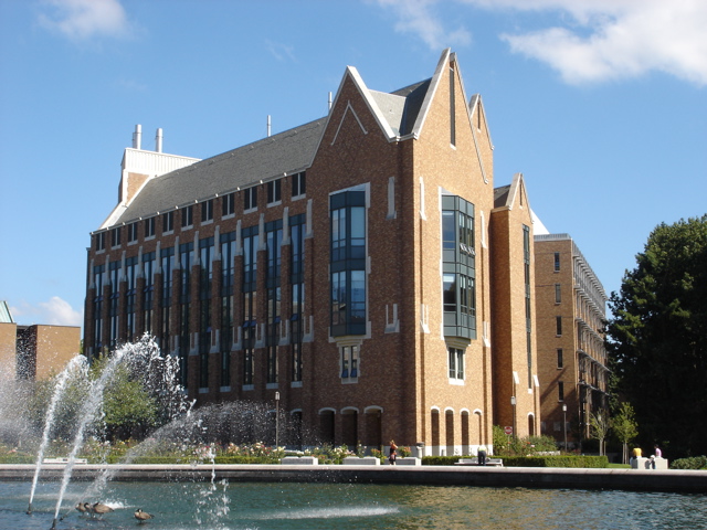 A building on the University of Washington campus