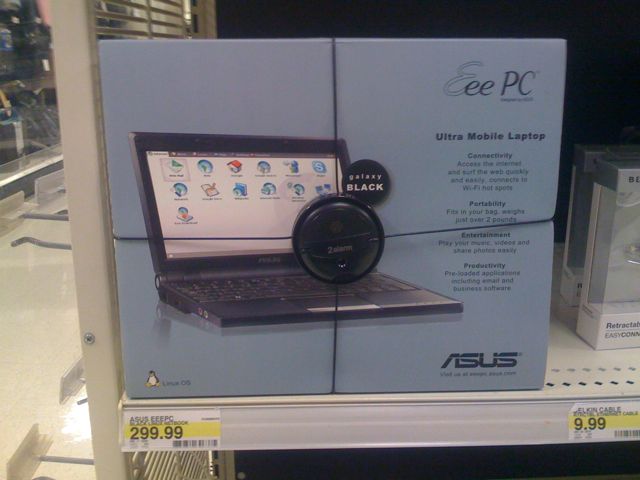 The Eee PC, now at Target.