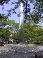 The almighty phallic fountain, in all of its glory.