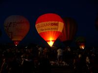 The Cellular One balloon, also doing the night-glow thing.